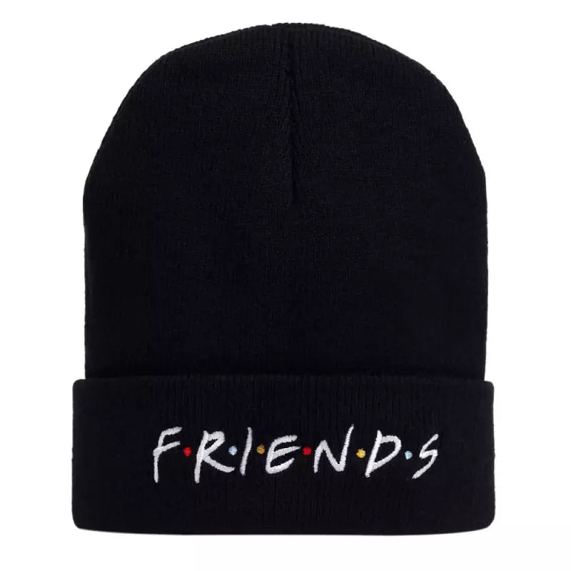 Friends Classic Black Beanie - Urban Caps