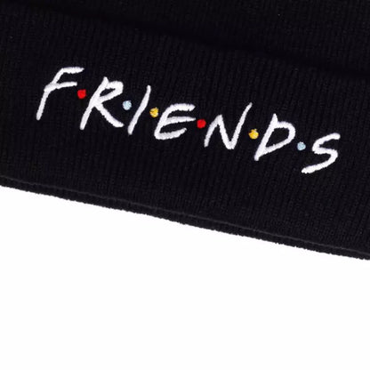 Friends Classic Black Beanie - Urban Caps