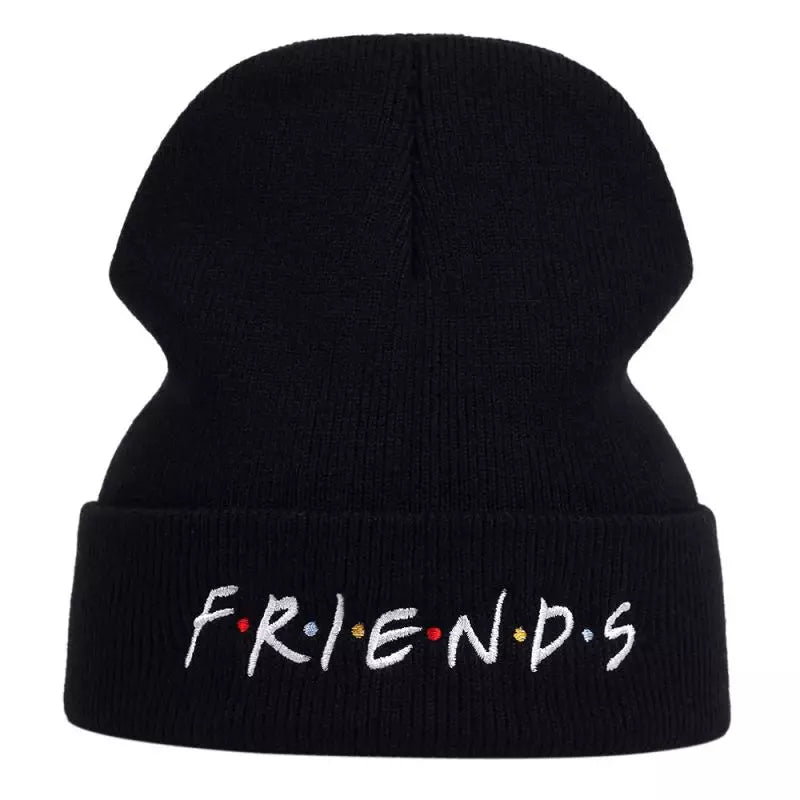 Friends Classic Black Beanie - Urban Caps