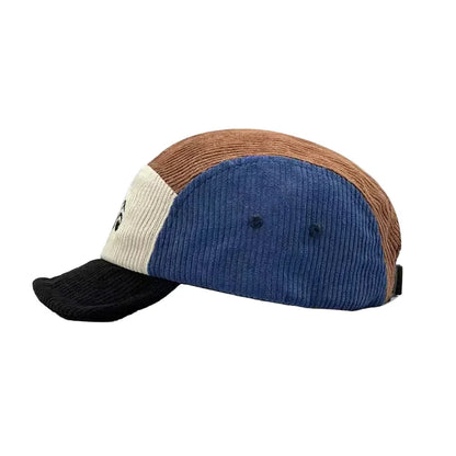 GKIVO Retro Corduroy 5-Panel Baseball Cap Classic Style - Urban Caps
