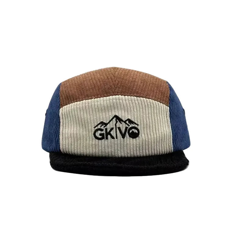 GKIVO Retro Corduroy 5-Panel Baseball Cap Classic Style - Urban Caps