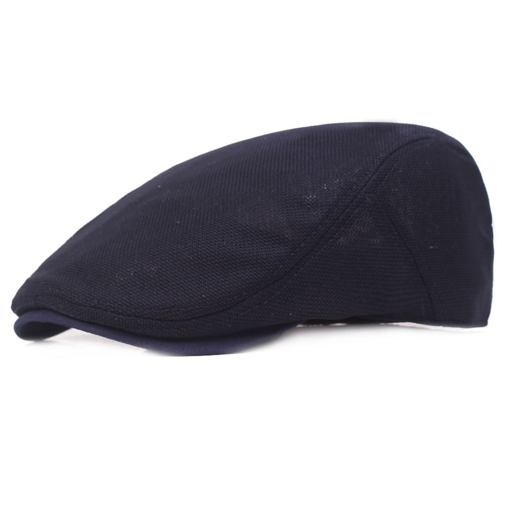 Gallagher Classic Plain Flat Cap - Timeless Cotton Flat Cap With Versatile, Clean Style