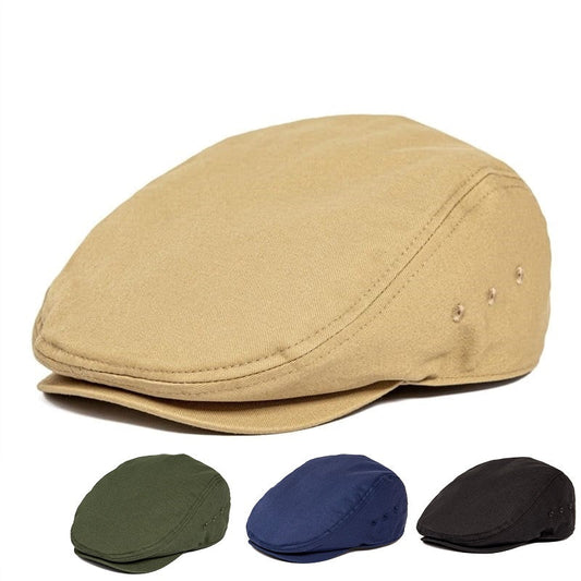 Gallagher Cotton Flat Cap – Classic Multi-Size Everyday Hat