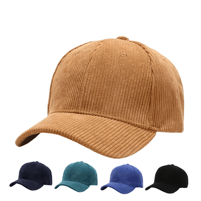 Galway Corduroy Baseball Cap – Textured Cotton Adjustable Hat