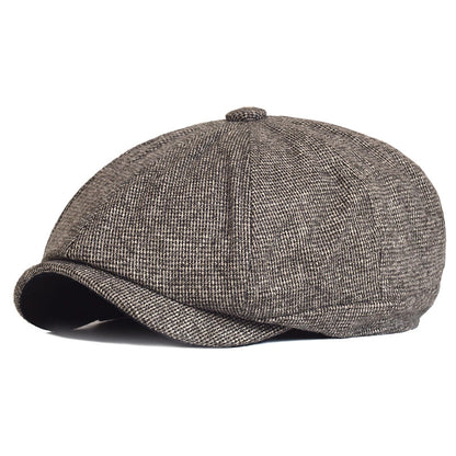 Galway Marbled Newsboy Cap - Classic Newsboy Silhouette With A Modern Marbled Pattern