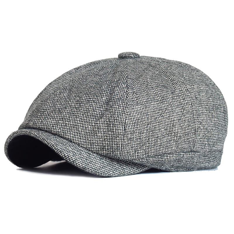 Galway Marbled Newsboy Cap - Classic Newsboy Silhouette With A Modern Marbled Pattern