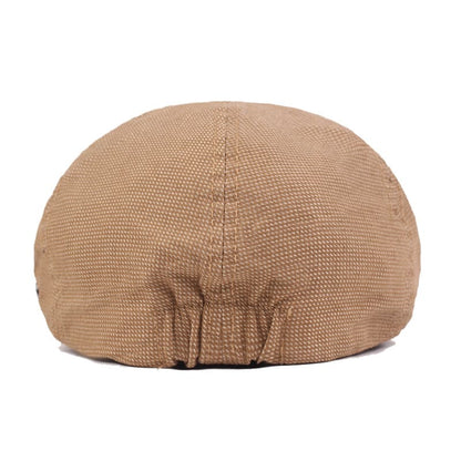 Garston Cotton Flat Cap - Classic Cotton Flat Cap Versatile Smart Casual Styling