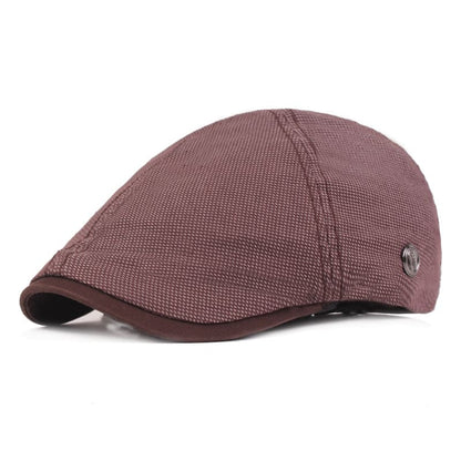Garston Cotton Flat Cap - Classic Cotton Flat Cap Versatile Smart Casual Styling