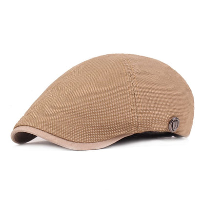 Garston Cotton Flat Cap - Classic Cotton Flat Cap Versatile Smart Casual Styling