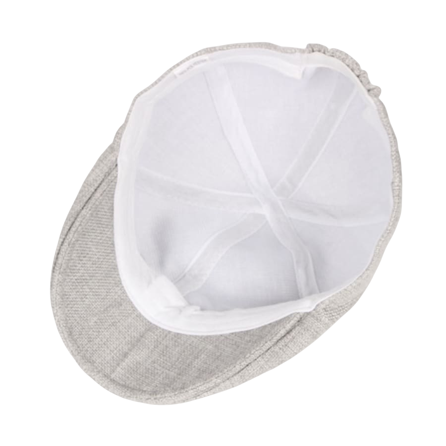 Gatsby Cotton Flat Cap – Classic 6 Panel Newsboy Style Cap
