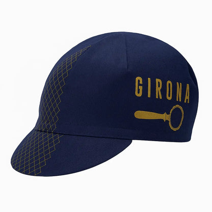 Girona Retro Cycling Cap Soft Acrylic Lightweight Road Race Style For Riders