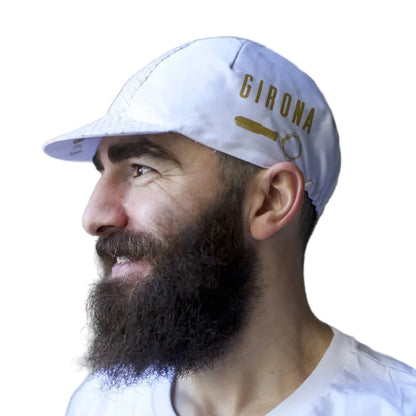 Girona Retro Cycling Cap Soft Acrylic Lightweight Road Race Style For Riders
