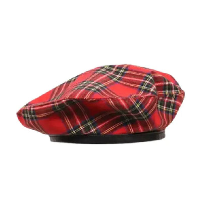 Glasgow Beret - Scottish Tartan