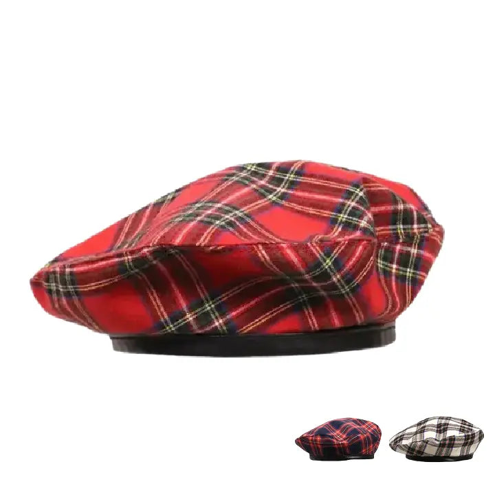 Glasgow Beret - Scottish Tartan