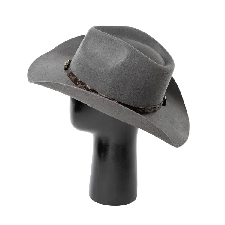 Golden Medal Wool Cowboy Hat - Classic Western Style For Casual Days Out All Day