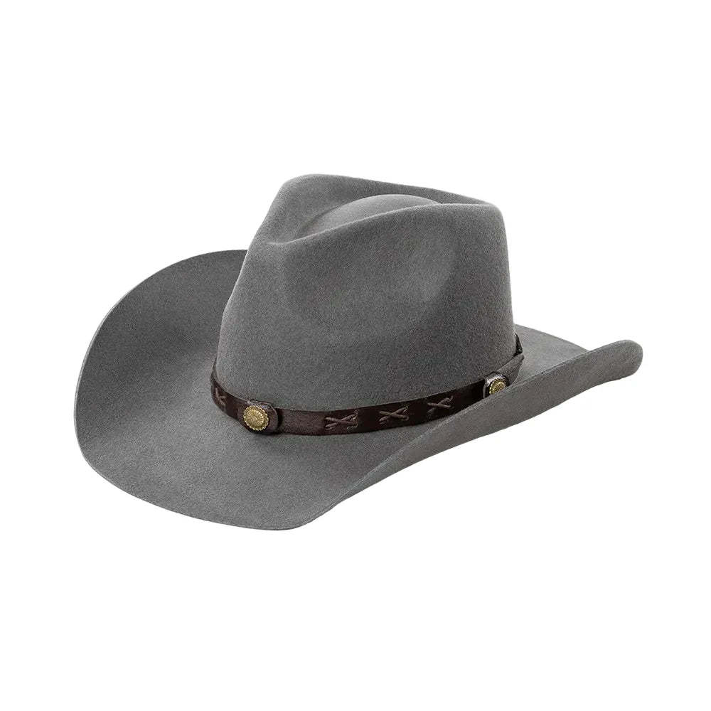 Golden Medal Wool Cowboy Hat - Classic Western Style For Casual Days Out All Day