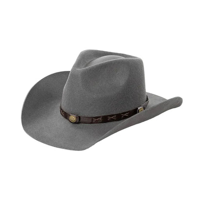 Golden Medal Wool Cowboy Hat - Classic Western Style For Casual Days Out All Day