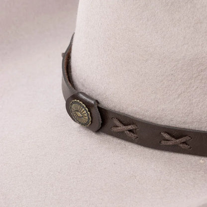 Golden Medal Wool Cowboy Hat - Classic Western Style For Casual Days Out All Day