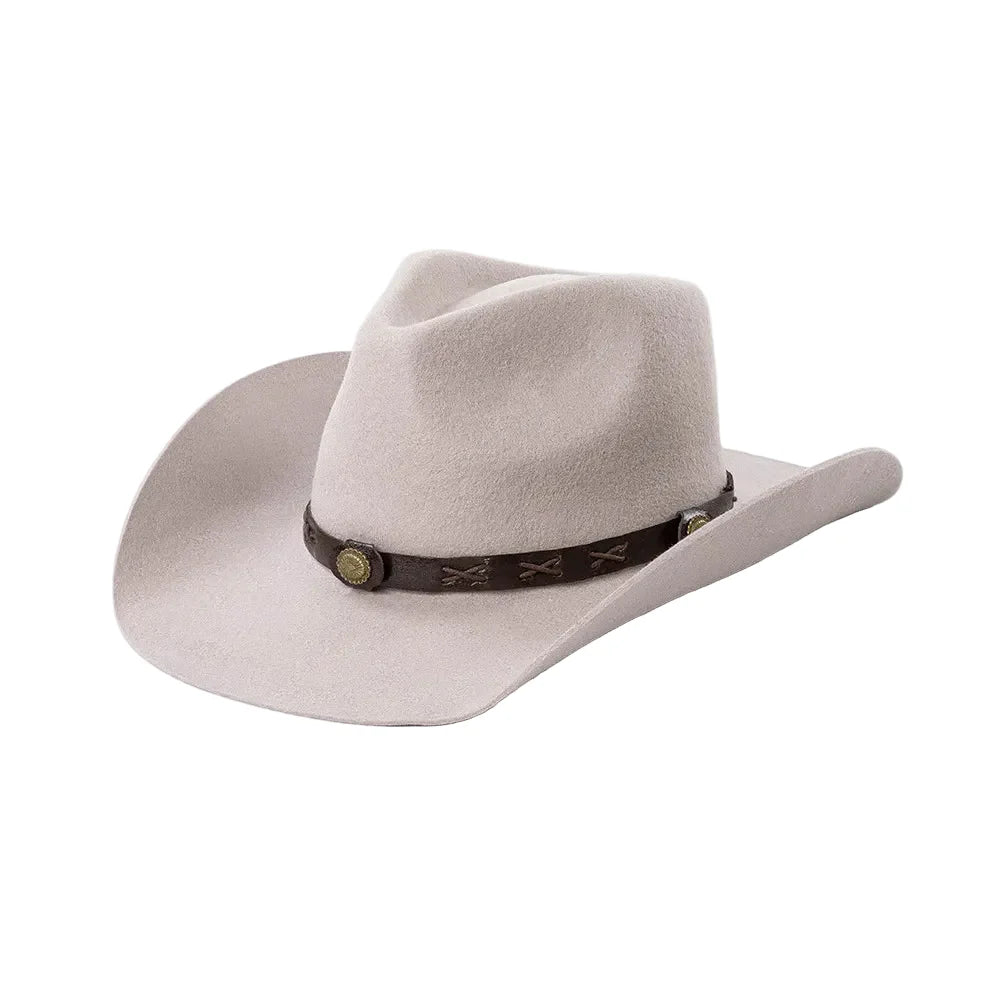 Golden Medal Wool Cowboy Hat - Classic Western Style For Casual Days Out All Day