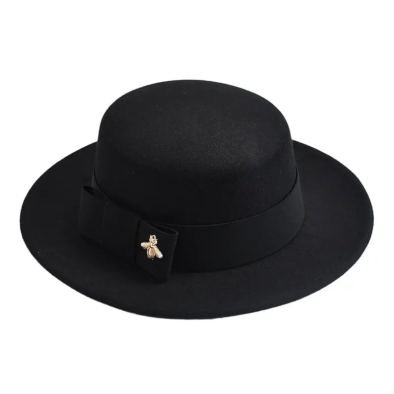 Golden Firefly Classic Boater Hat - Timeless Boater Style For Summer Outings This Season