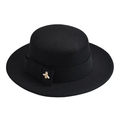 Golden Firefly Classic Boater Hat - Timeless Boater Style For Summer Outings This Season