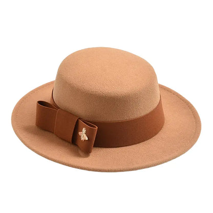 Golden Firefly Classic Boater Hat - Timeless Boater Style For Summer Outings This Season