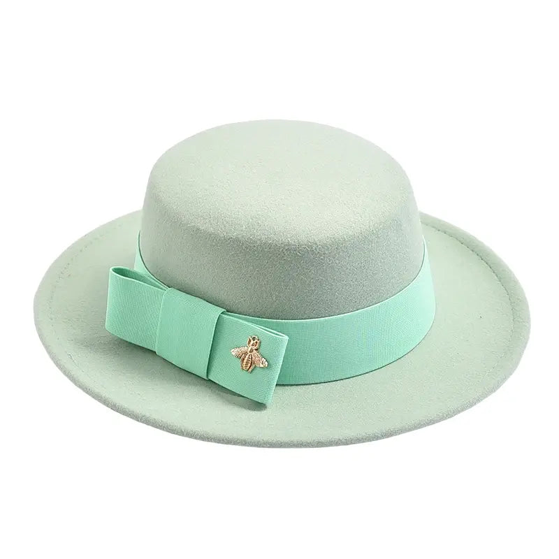 Golden Firefly Classic Boater Hat - Timeless Boater Style For Summer Outings This Season