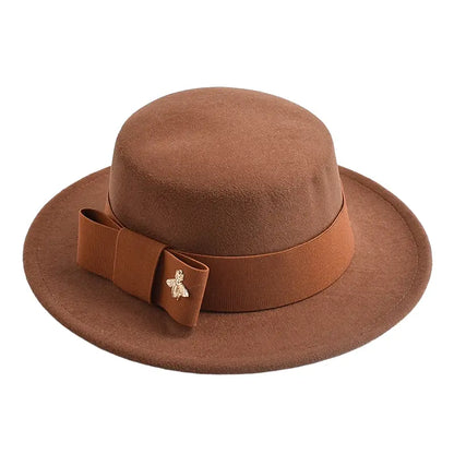 Golden Firefly Classic Boater Hat - Timeless Boater Style For Summer Outings This Season