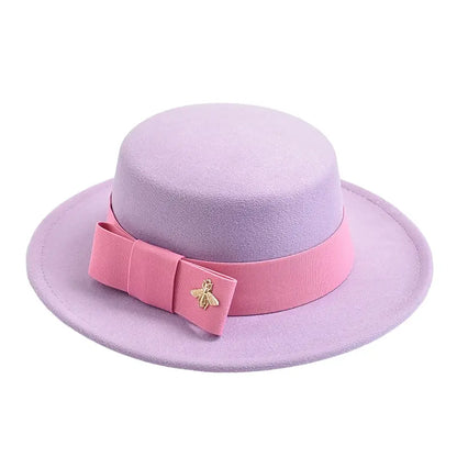 Golden Firefly Classic Boater Hat - Timeless Boater Style For Summer Outings This Season