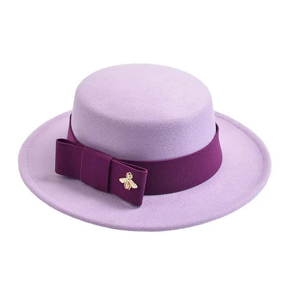 Golden Firefly Classic Boater Hat - Timeless Boater Style For Summer Outings This Season