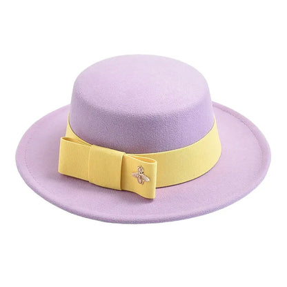 Golden Firefly Classic Boater Hat - Timeless Boater Style For Summer Outings This Season