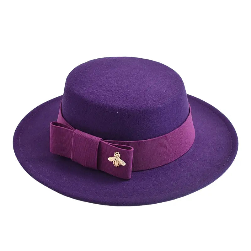 Golden Firefly Classic Boater Hat - Timeless Boater Style For Summer Outings This Season
