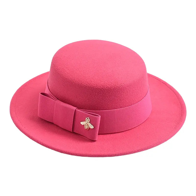 Golden Firefly Classic Boater Hat - Timeless Boater Style For Summer Outings This Season