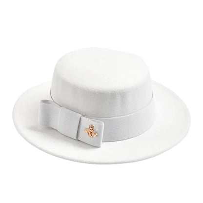 Golden Firefly Classic Boater Hat - Timeless Boater Style For Summer Outings This Season