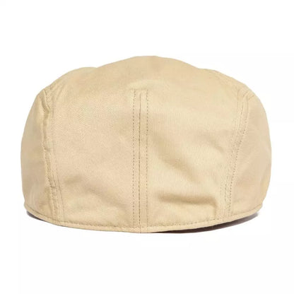 Golf Masters Cotton Flat Cap – Lightweight Driving Ivy Cap