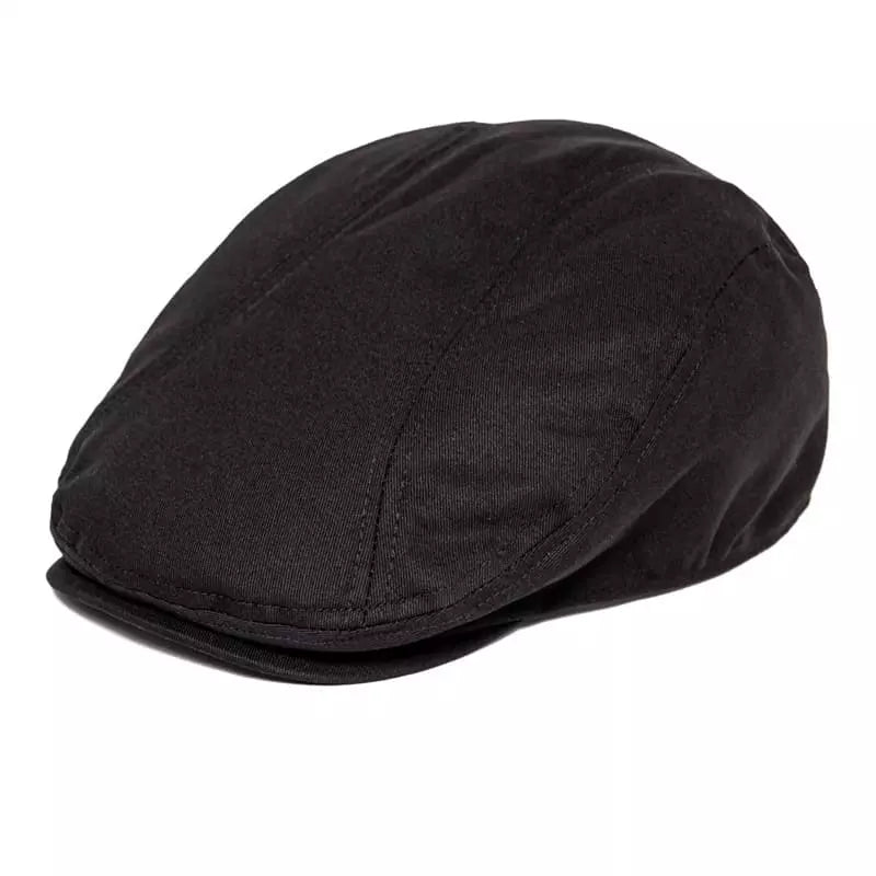 Golf Masters Cotton Flat Cap – Lightweight Driving Ivy Cap