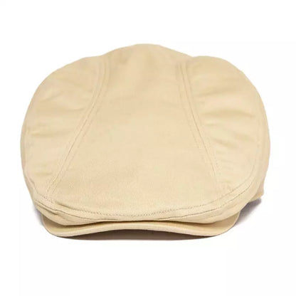 Golf Masters Cotton Flat Cap – Lightweight Driving Ivy Cap