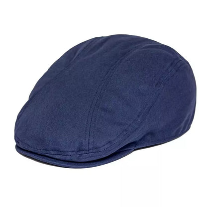 Golf Masters Cotton Flat Cap – Lightweight Driving Ivy Cap