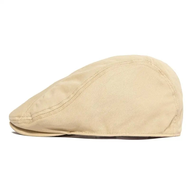 Golf Masters Cotton Flat Cap – Lightweight Driving Ivy Cap