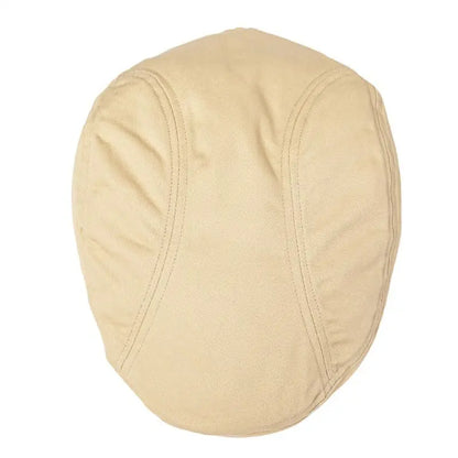 Golf Masters Cotton Flat Cap – Lightweight Driving Ivy Cap