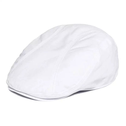 Golf Masters Cotton Flat Cap – Lightweight Driving Ivy Cap