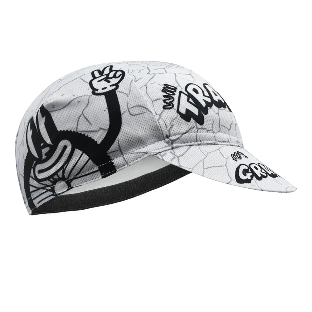 Gravel Classics Adjustable Cycling Cap 52 to 66 cm Acrylic Cap for All Weather