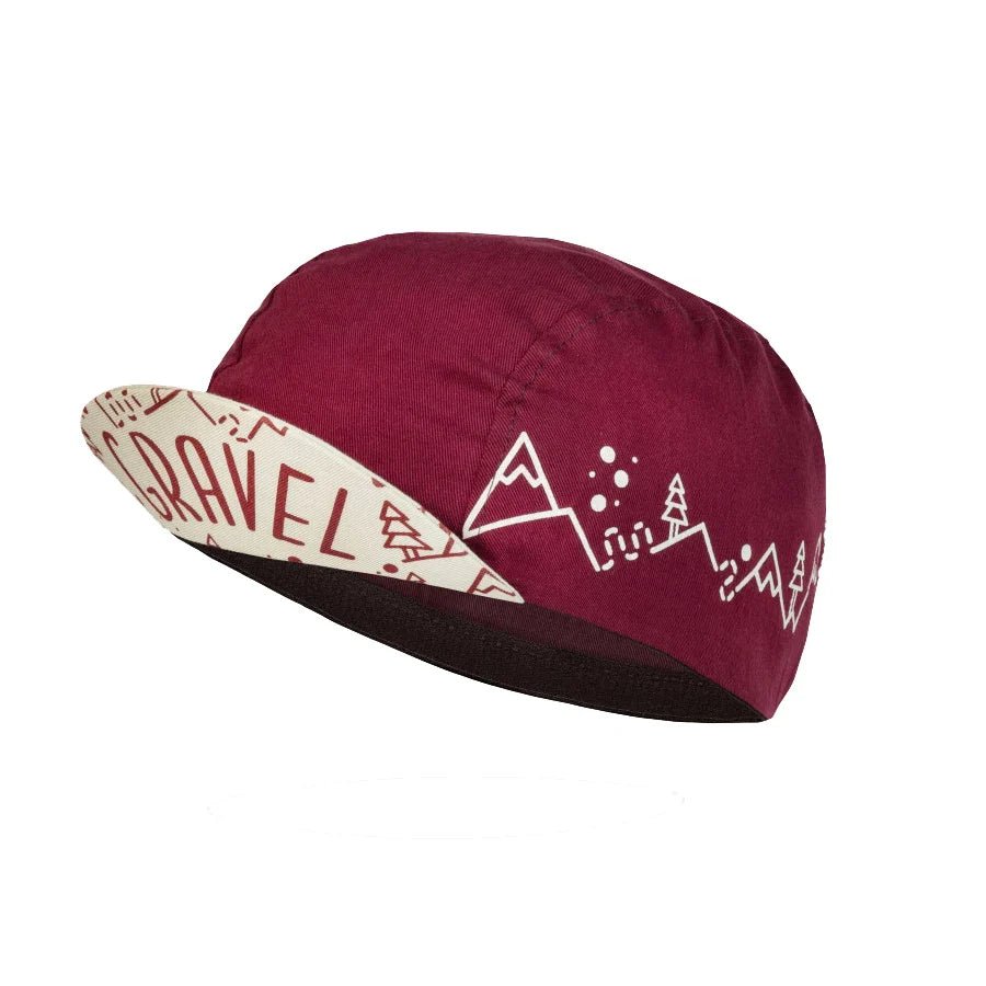 Gravel Classics Adjustable Cycling Cap 52 to 66 cm Acrylic Cap for All Weather