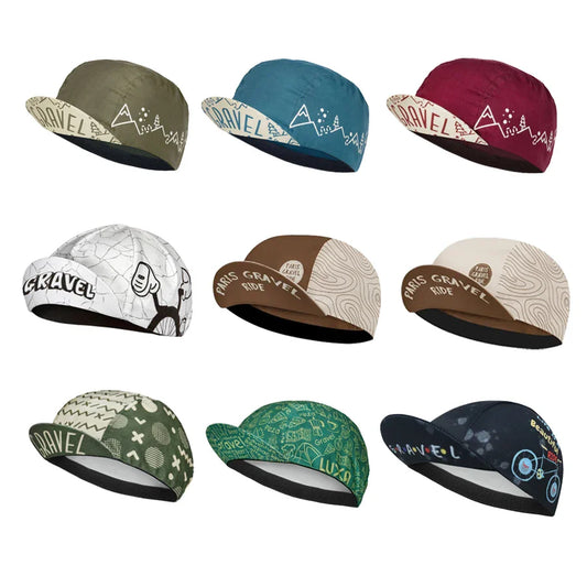 Gravel Classics Adjustable Cycling Cap 52 to 66 cm Acrylic Cap for All Weather