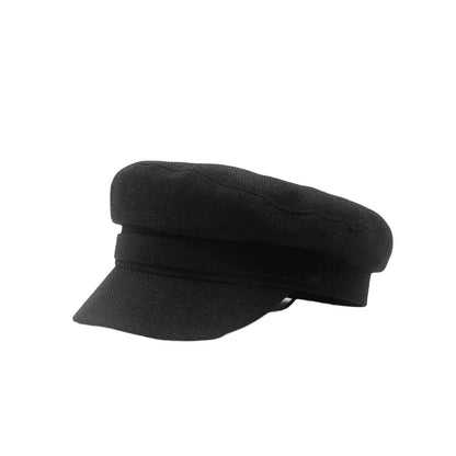 Greenwich Vintage Cotton Sailor Cap - Classic Nautical Headwear With Timeless Style