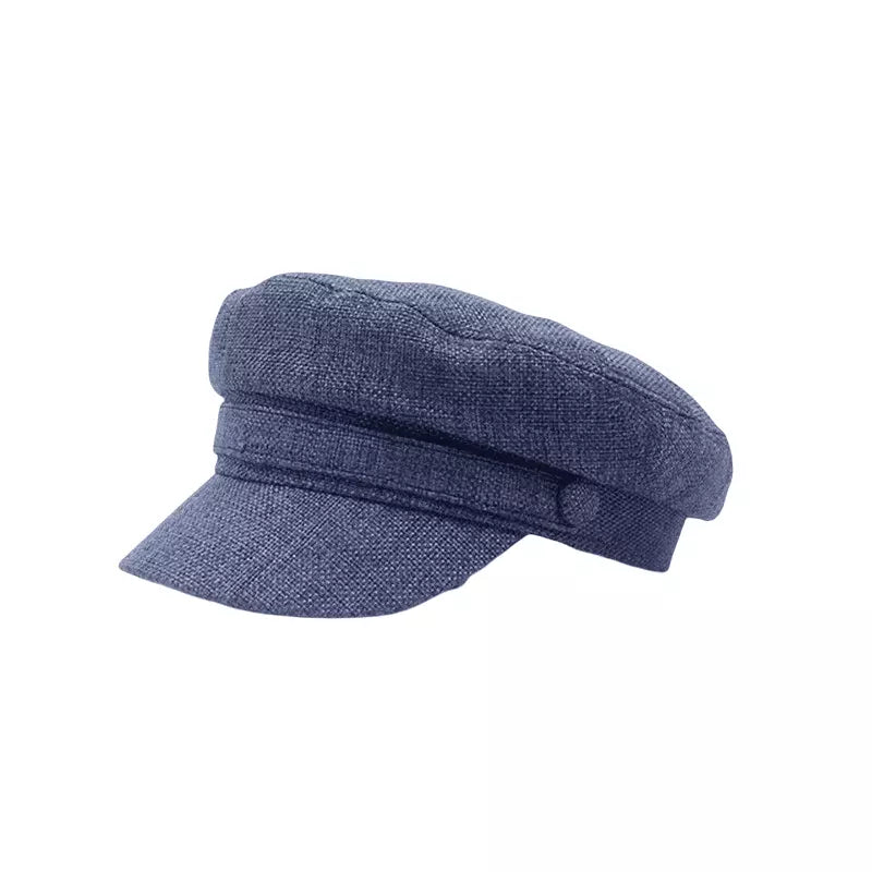 Greenwich Vintage Cotton Sailor Cap - Classic Nautical Headwear With Timeless Style