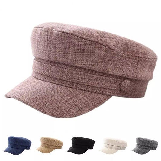Greenwich Vintage Cotton Sailor Cap - Classic Nautical Headwear With Timeless Style