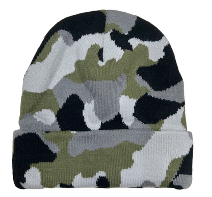 Urban Classic Camouflage Knit Beanie Lightweight - Urban Caps
