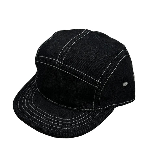 H.W. Dog 5-Panel Denim Baseball Cap - Urban Caps