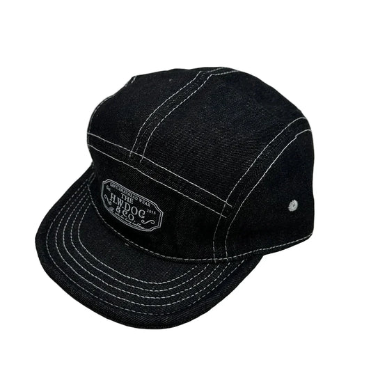 H.W. Dog 5-Panel Denim Baseball Cap - Urban Caps